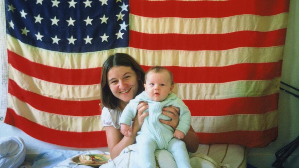 Leonardo DiCaprio and his mother Imelin