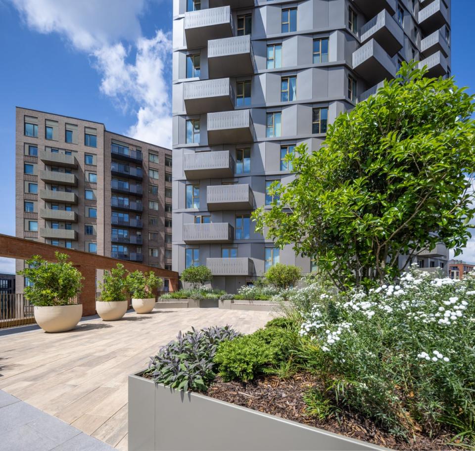 Heart of Hale residents benefit from the communal rooftop garden on the fifth floor (John Sturrock | Related Argent)