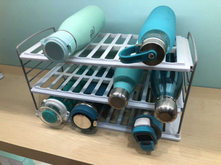 Youcopia water bottle organizer.