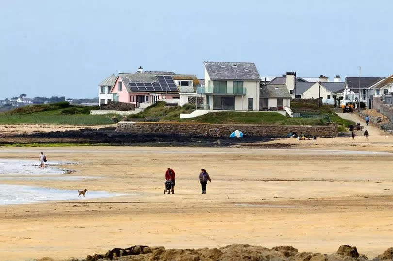 Traeth Llydan beach in Rhosneigr, Anglesey (Image: Ian Cooper/North Wales Live)