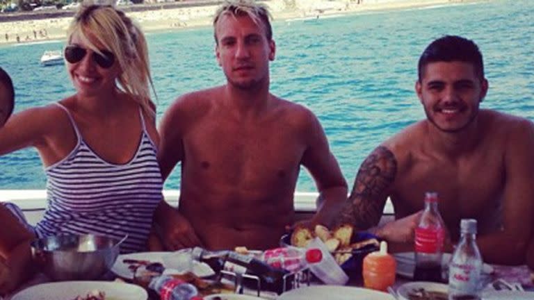 Wanda Nara y Maxi López estuvieron cinco años juntos y Mauro Icardi era amigo de la familia en aquel momento