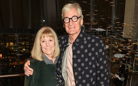  With his wife of 49 years, Deirdre - Credit: Getty Images