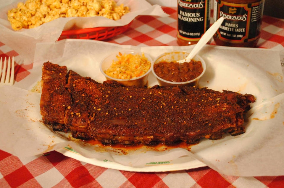 3. Charles Vergos’ Rendezvous Charcoal Ribs (Memphis, Tenn): Attracting World-Famous Barbecue Fans