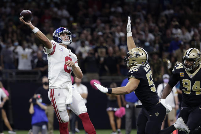 Jones, Barkley lead Giants past Saints, 27-21 in OT - The San