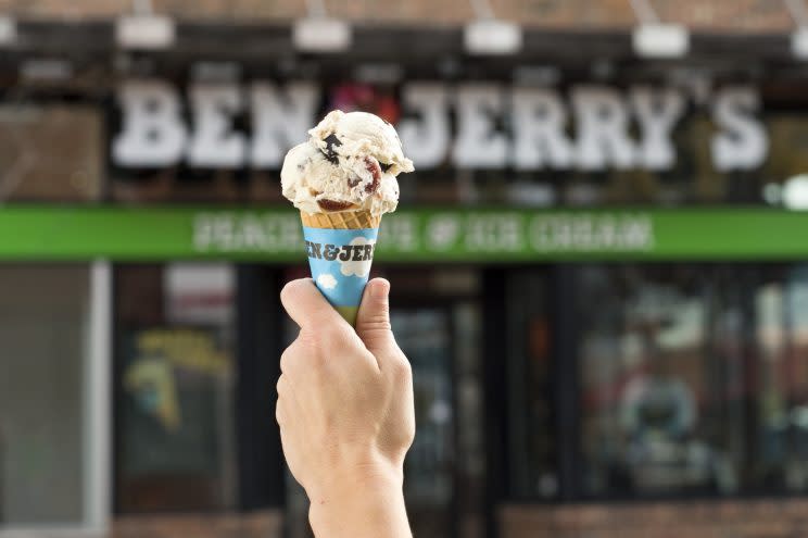 <i>Free Cone Day has been around since 1979 [Photo: Ben & Jerry’s]</i>