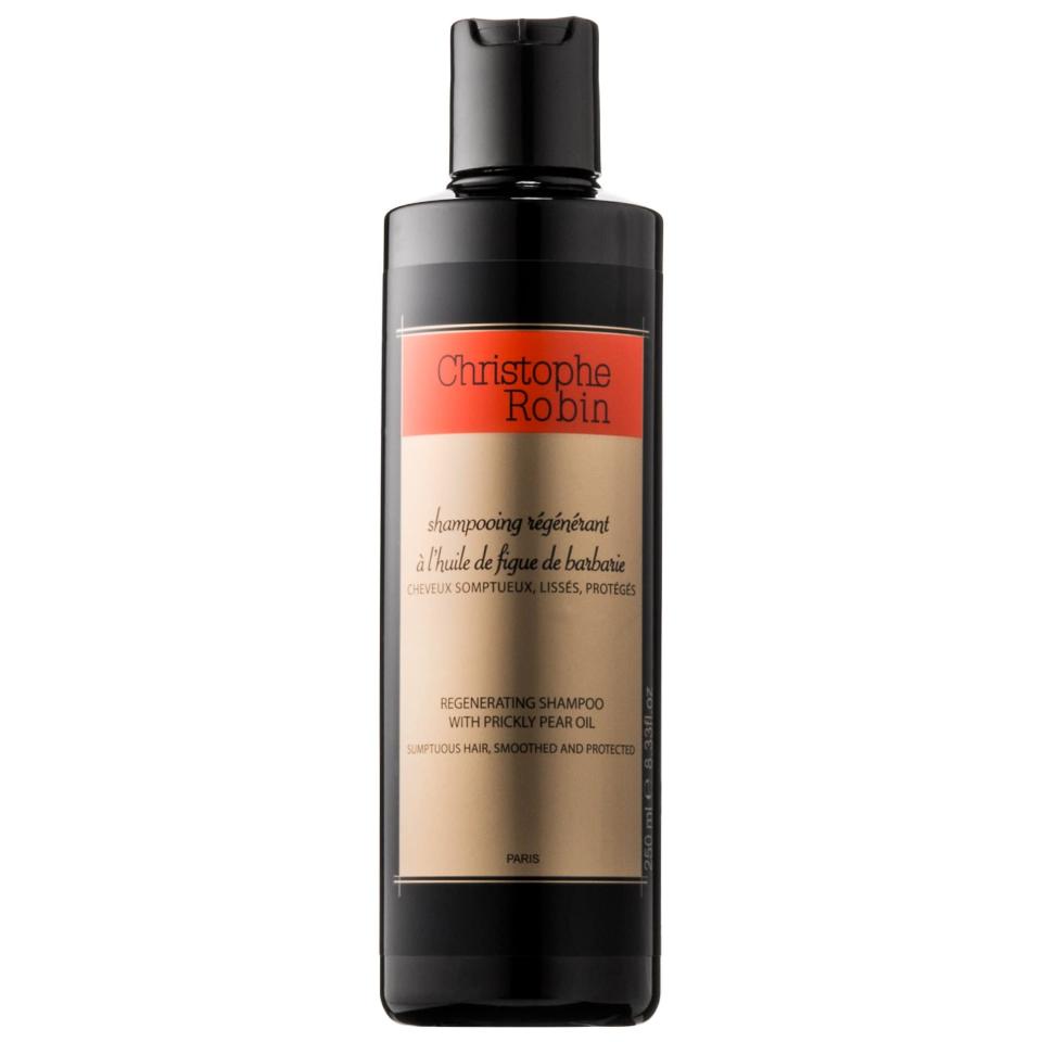 2) Christophe Robin Regenerating Shampoo with Prickly Pear Oil