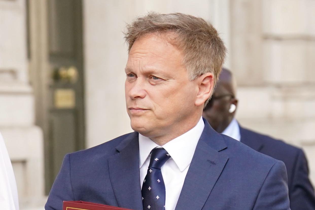 Defence secretary Grant Shapps said Israel has a right to ‘go after’ Hamas (PA Wire)