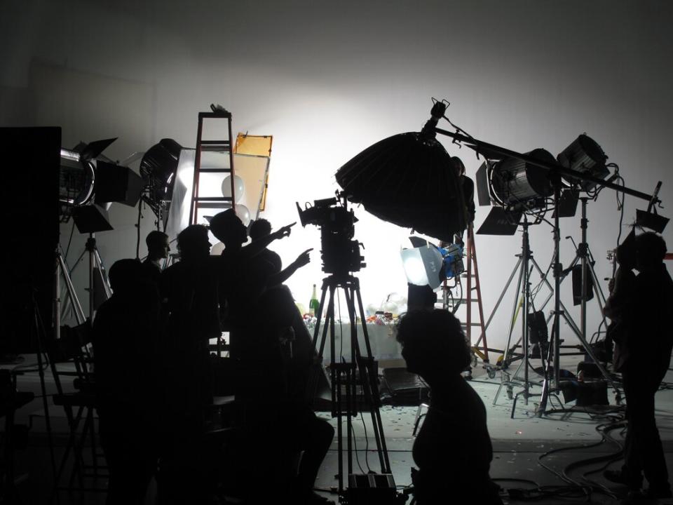 Behind the scenes at TIME's cover shoot in New York City using the Red One digital camera.