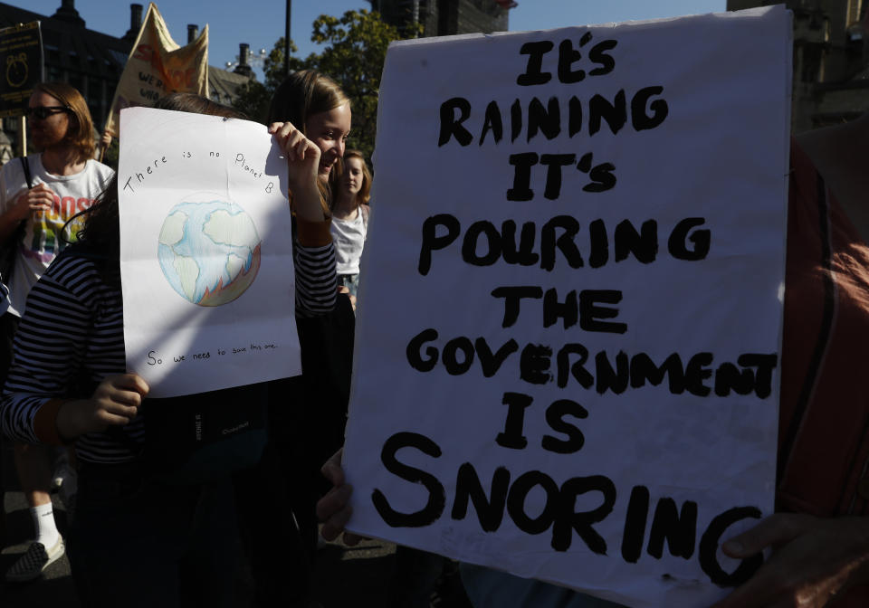 Britain Climate Protest