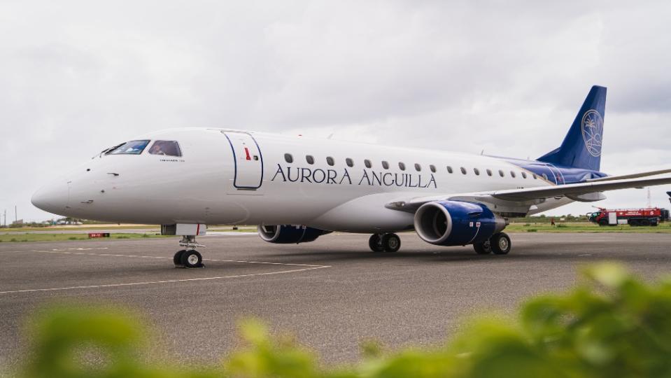 All the aircrafts are Embraer-170 and fully serviced. - Credit: Keiroy Browne/Aurora Anguilla Resort