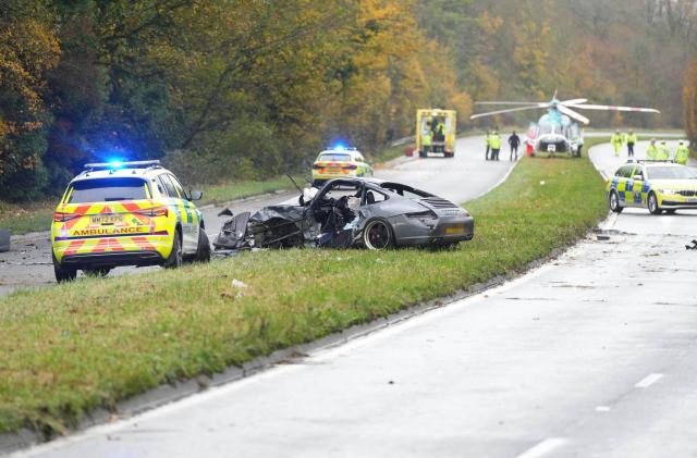 A24 reopens in West Sussex after casualty airlifted to hospital