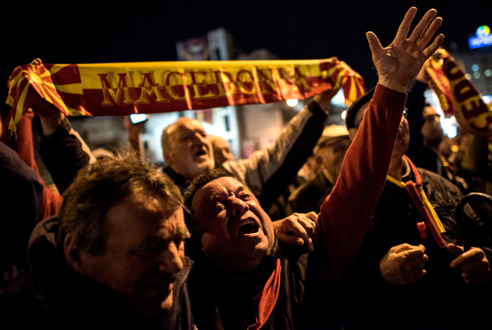 Protest in Skopje