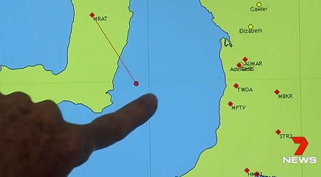 The source of the 'earthquake' was traced to the Gulf St Vincent after early explanations failed. Photo: 7 News