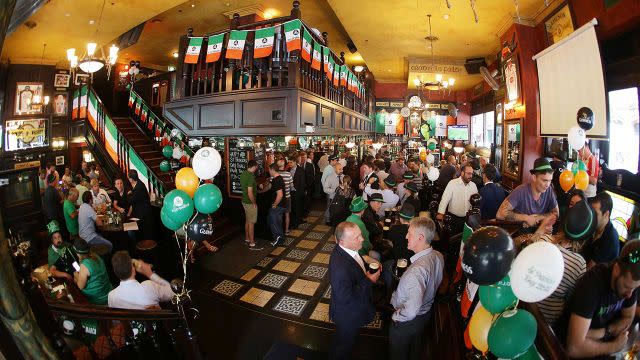 St Patricks Day in Sydney. Pic: Getty