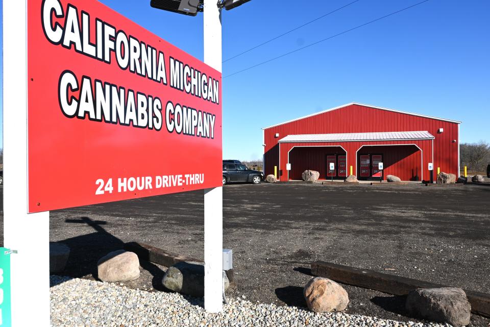 California Michigan Cannabis Company is just a mile and a half north of the Indiana state line on Fremont Road.