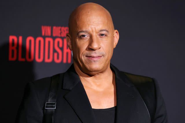 <p>Phillip Faraone/FilmMagic</p> Vin Diesel attends the premiere of Sony Pictures' ‘Bloodshot’ on March 10, 2020 in Los Angeles