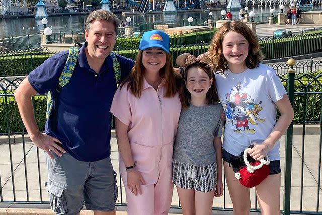 <p>Alyson Hannigan/Instagram</p> Alexis Denisof and Alyson Hannigan with their two daughters Saty Marie and Keeva Jane