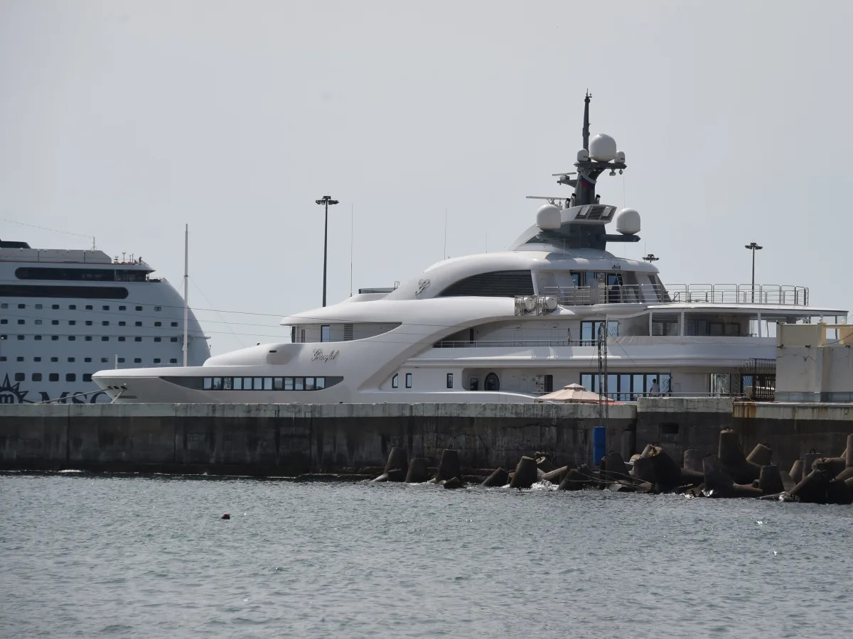 Hackers changed the call sign of a Putin-linked superyacht to 'FCKPTN' and set t..