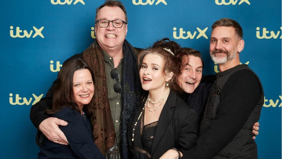 The cast and creatives behind “Nolly” at the launch of ITVX in Dec. 2022 (Courtesy of ITVX)