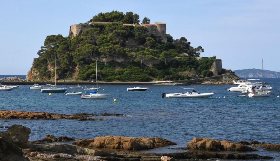 Le fort de Brégançon, dans le Var.  - PASCAL GUYOT / AFP