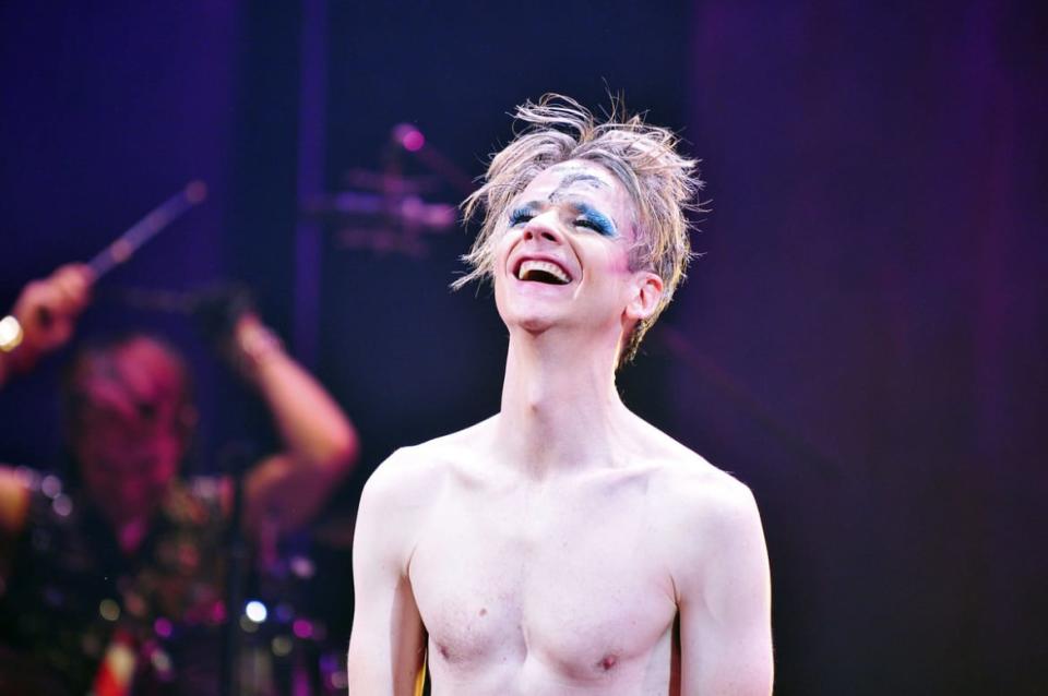 <div class="inline-image__caption"><p>John Cameron Mitchell joins the cast of "Hedwig and the Angry Inch" at Belasco Theatre on January 21, 2015 in New York City.</p></div> <div class="inline-image__credit">Jenny Anderson/WireImage/Getty</div>