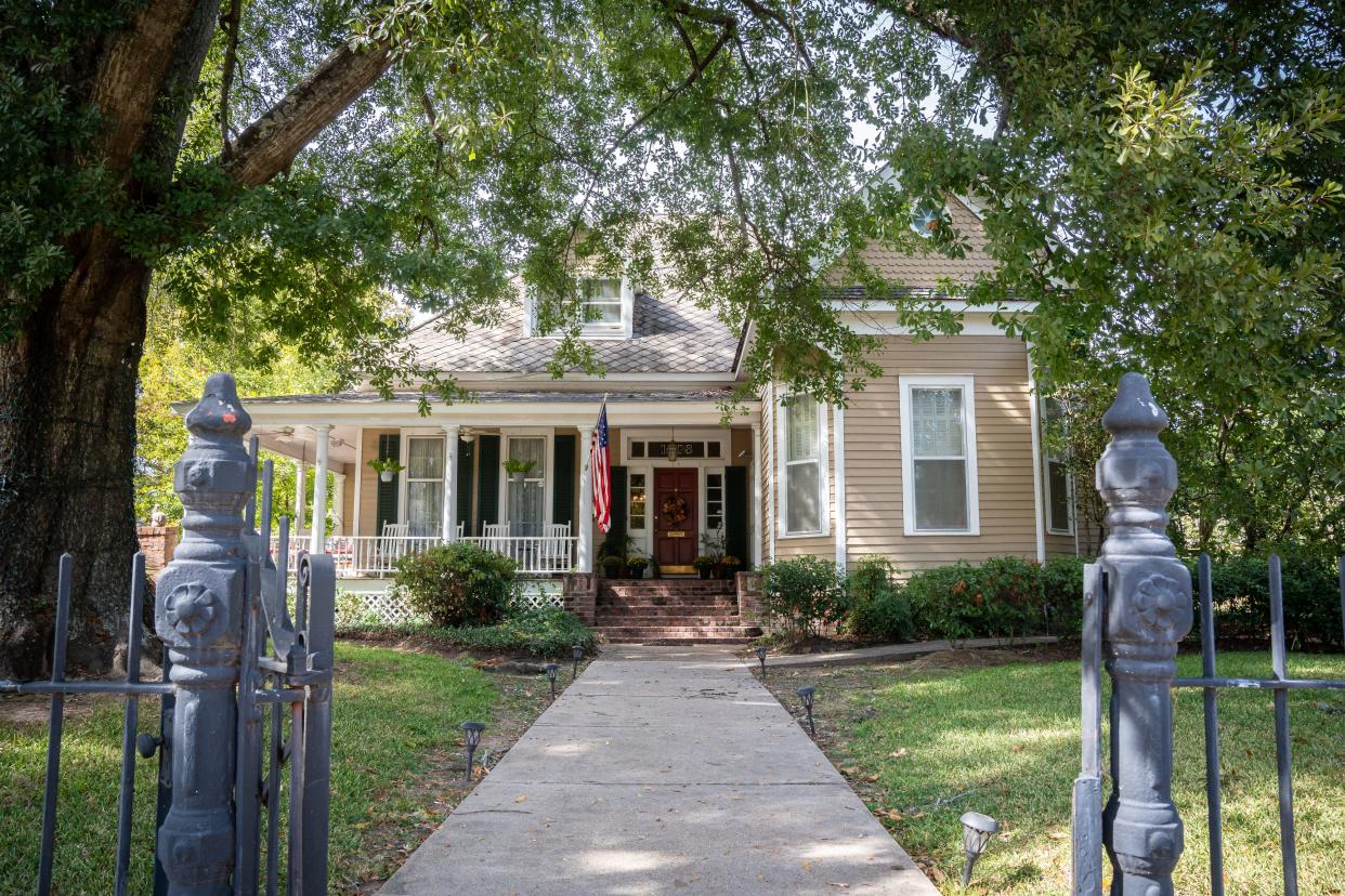 The Queen Anne style home at 1808 White Street was purchased by Deborah Randolph and her husband the late Alexandria Mayor Ned Randolph in 2001. The home was built in 1906 and is the oldest home featured on the Garden District Neighborhood Foundation's Holiday Tour of Homes set for Dec. 9.