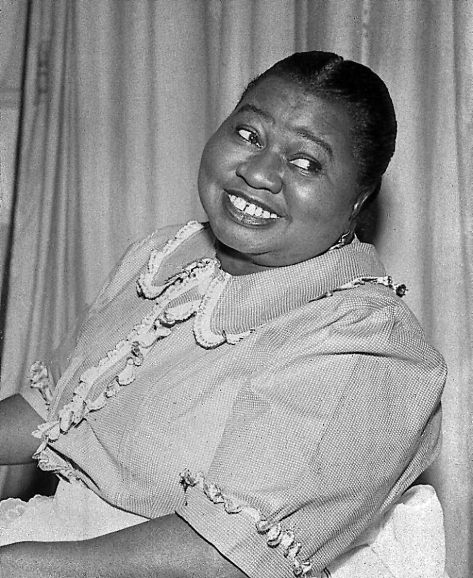 Actor Hattie McDaniel is shown in this undated file photo. McDaniel became the first black to win an Academy Award, which took place on a Leap Day in 1940. McDaniel died in 1952.