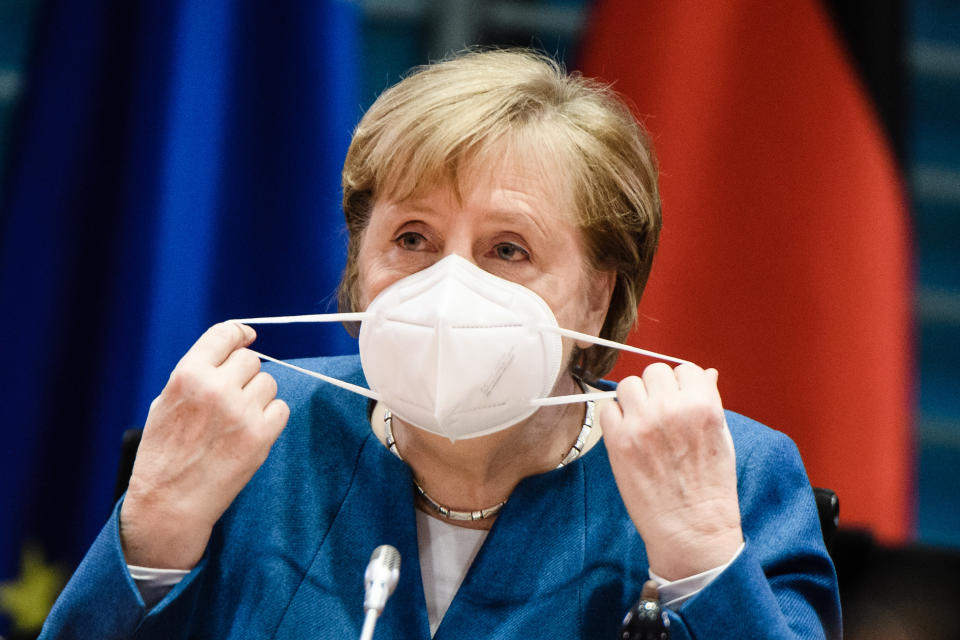 Bundeskanzlerin Angela Merkel. (Bild: Clemens Bilan - Pool/Getty Images)