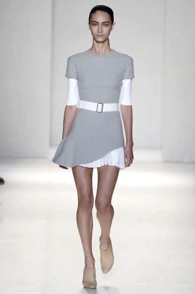 Pictures from Victoria Beckham's spring/summer 2014 runway show.