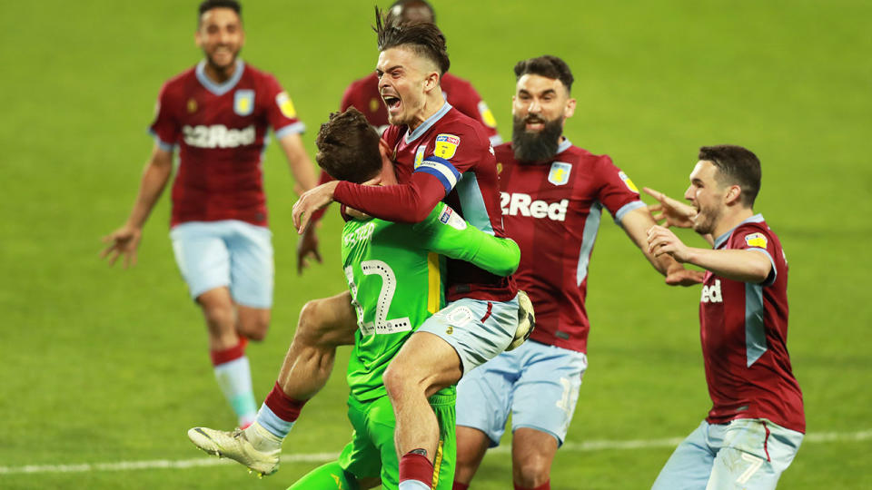 Jedinak’s penalty helped Villa win the shootout against West Brom. Pic: Getty