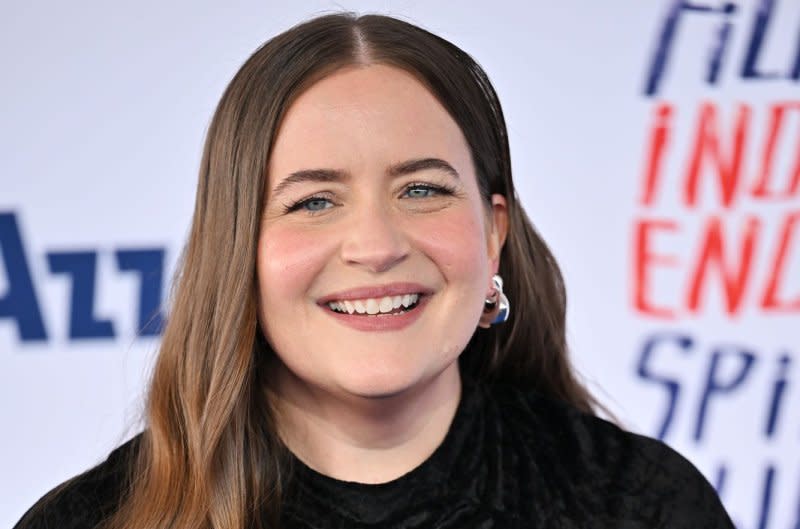 Aidy Bryant arrives for the 2024 Film Independent Spirit Awards in Santa Monica, Calif., on Sunday. She was the host of the show. Photo by Chris Chew/UPI