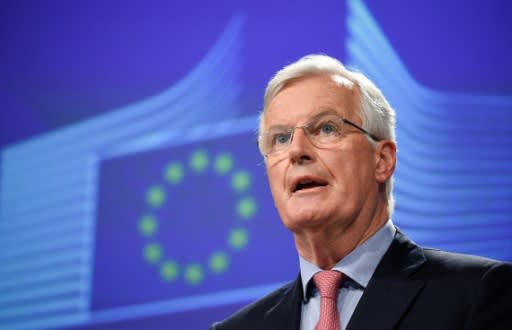 The EU's chief negotiator Michel Barnier had said it was now up to May and British MPs to find a compromise