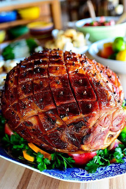 Sweet Glazed Ham