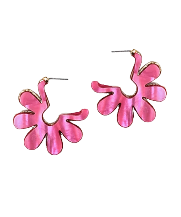<p><strong>Humans Before Handles Meadow Earrings, $45, <a href="https://shop-links.co/1738308370599510904" rel="nofollow noopener" target="_blank" data-ylk="slk:available here;elm:context_link;itc:0;sec:content-canvas" class="link ">available here</a>: </strong>"Don't these earrings just scream, 'It's finally getting nice outside'? I see myself wearing them with a monochromatic pink outfit, like some kind of early aughts main character." —Liza Sokol, Senior Audience Development Manager </p>