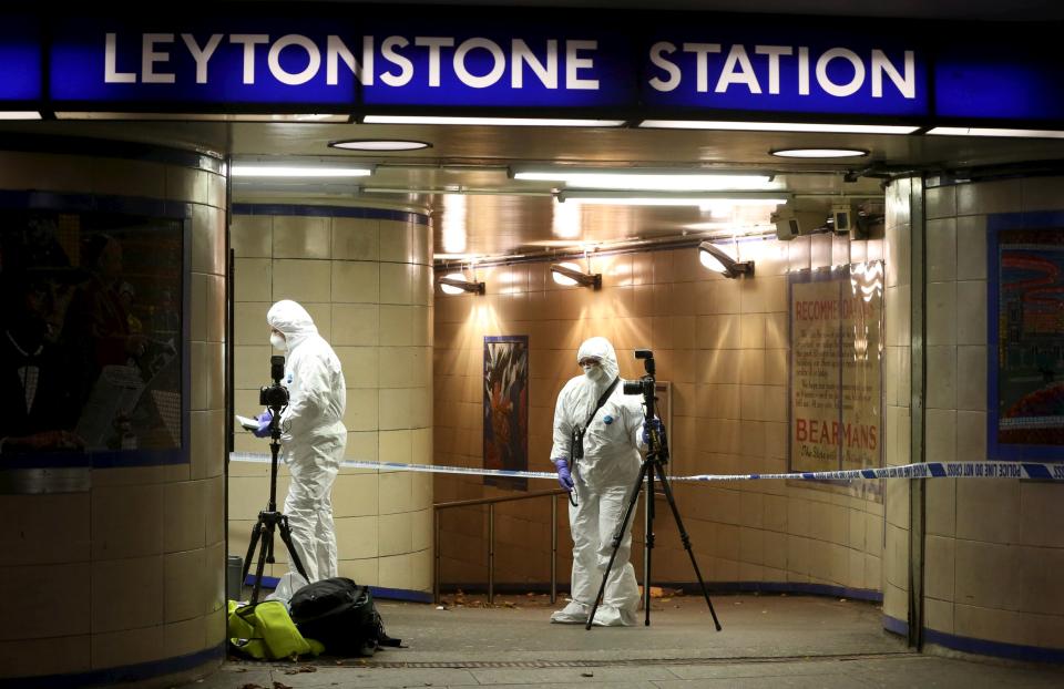 Knife attack at London Underground