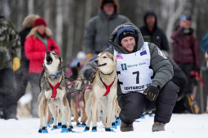 FILE PHOTO: Official restart of the 52nd Iditarod Trail Sled Dog Race in Willow