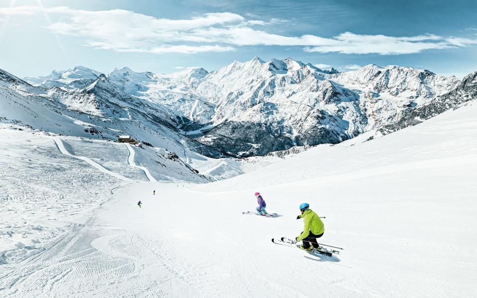 Switzerland is the easiest option for family skiing right now - Getty