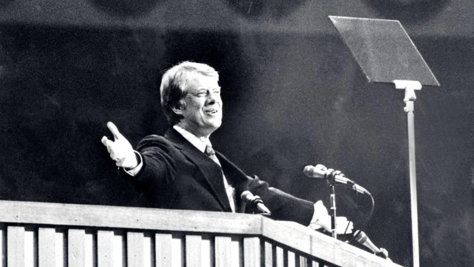 Jimmy Carter in 1976