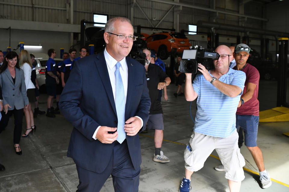 Australian Prime Minister Scott Morrison is expected to call a May 18 federal election. Source: AAP