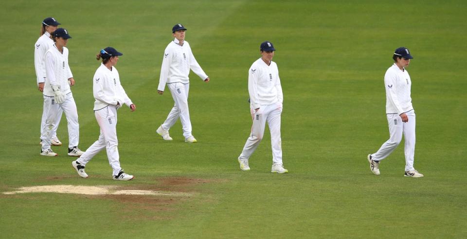 England and South Africa finished the only Women’s Test match of the series in a draw (Nigel French/PA) (PA Wire)