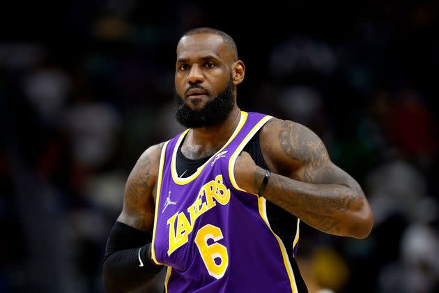 LeBron James' new contract runs through his 40th birthday in 2024. (Photo: Sean Gardner via Getty Images)