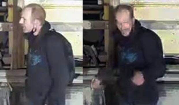 Police have released surveillance images of a man they say might have witnessed an assault on a woman Sunday night in Horseshoe Bay, West Vancouver.