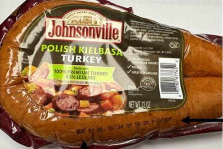 35.000 pounddan fazla Johnsonville Polonya kielbasa hindi sosisi 11 eyaletteki mağazalardan geri çağrıldı.