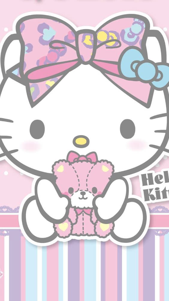 Hello Kitty & her Teddy (*^◯^*): 