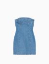 <p>29,99€</p><br><a href="https://www.bershka.com/be/mini-robe-bandeau-denim-d%C3%A9contract%C3%A9e-c0p135092448.html?colorId=428&stylismId=1" rel="nofollow noopener" target="_blank" data-ylk="slk:Acheter;elm:context_link;itc:0;sec:content-canvas" class="link ">Acheter</a>