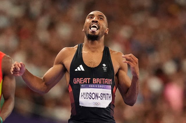 Matthew Hudson-Smith after finishing second in the 400m final in Paris