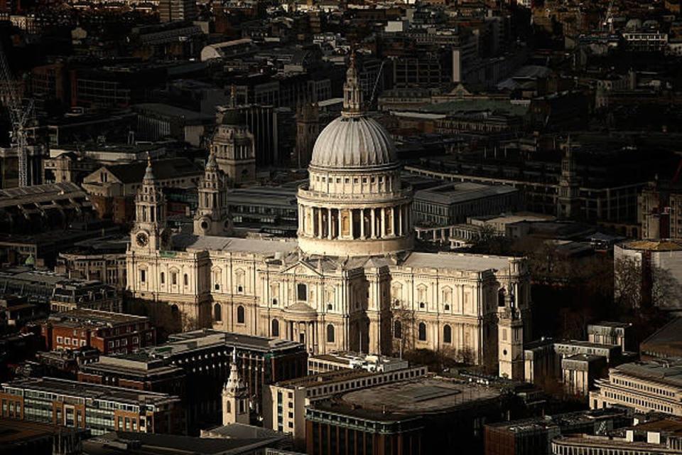 A service of Thanksgiving will take place at St Paul’s for the Queen’s Platinum Jubilee. (Getty Images)
