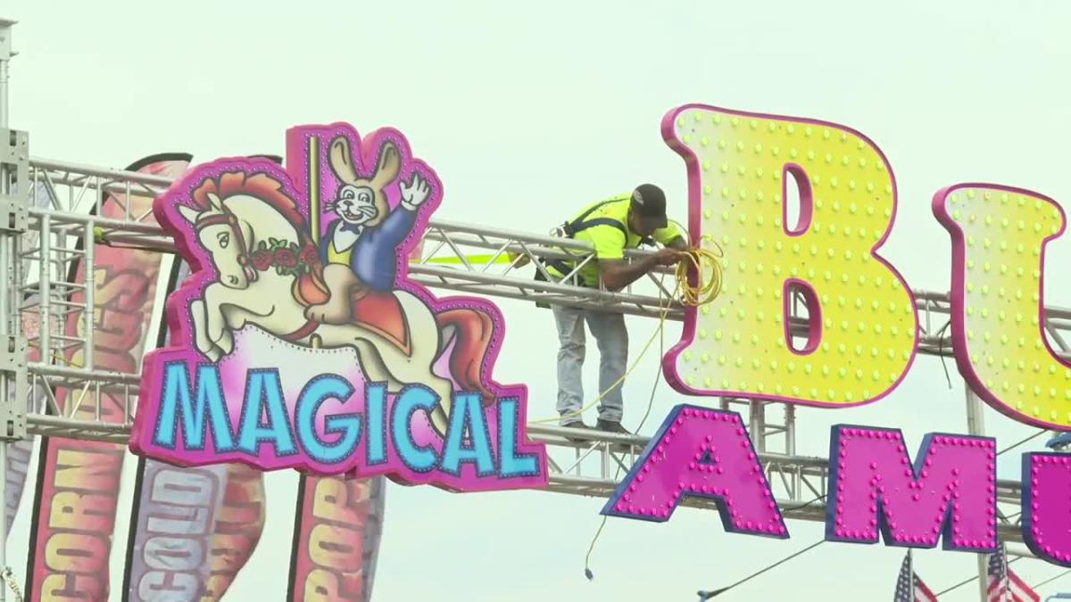 'We build a little city' Western Idaho Fair prepares for opening day