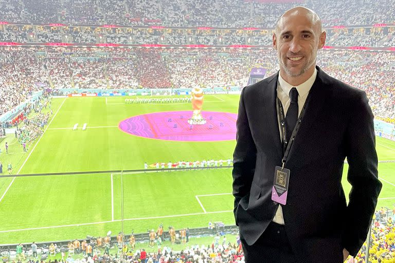 Pablo Zabaleta, en el Mundial de Qatar