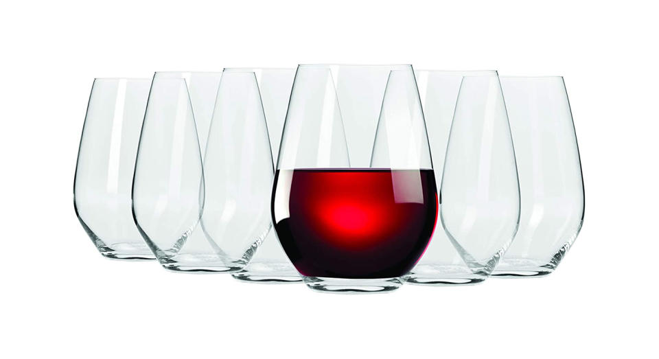 Maxwell & Williams Vino Stemless Wine Glass Set 